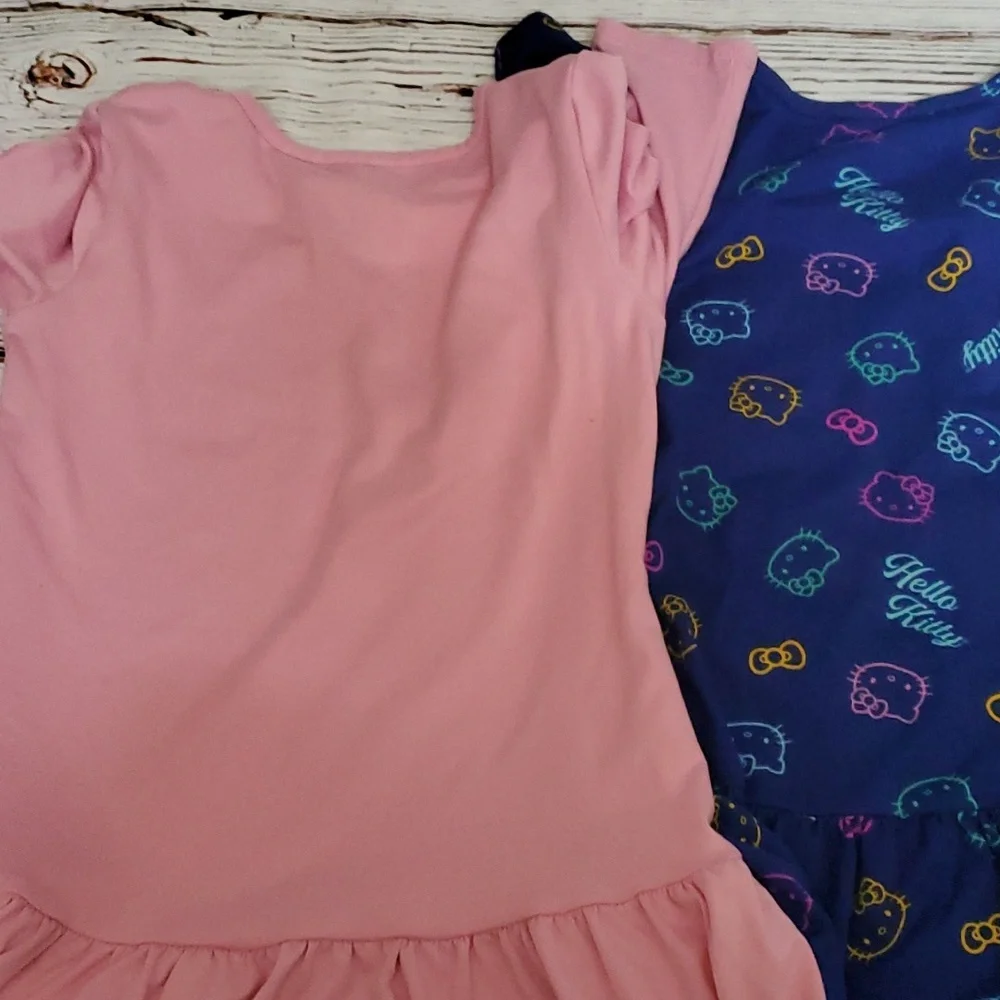 SANRIO HELLO KITTY GIRLS SHORT SLEEVE DRESSES 👩 - Picture 7 of 7